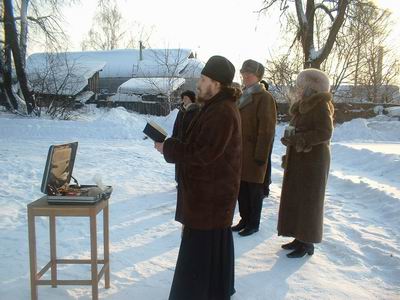Состоялся чин освящения закладки Физкультурно-оздоровительного комплекса г.Шумерля